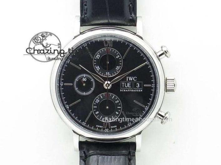 MIROTIME 0507 Supportive Big Pilot IW501008 “Boutique London” SS ZF Best Edition Blue Dial on Blue Leather Strap A 7106
